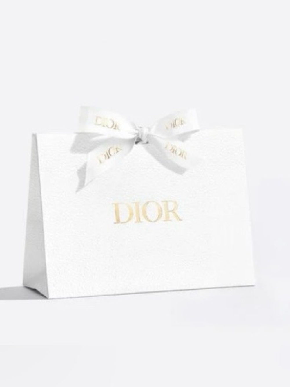 🌸DIOR Gift Bag with ribbon, card & tissue paper